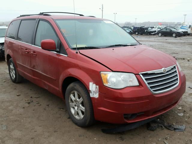 2A8HR54P78R143132 - 2008 CHRYSLER TOWN & COU RED photo 1