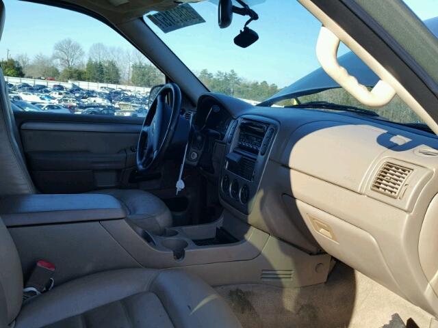 1FMZU63K84UB08114 - 2004 FORD EXPLORER X GREEN photo 5