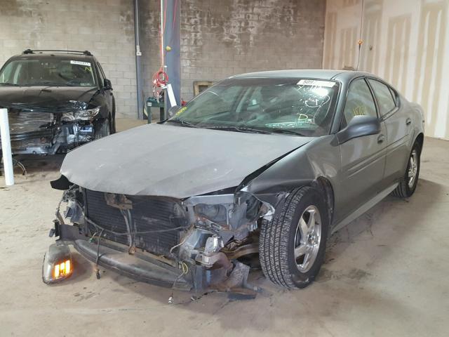 2G2WS522741333536 - 2004 PONTIAC GRAND PRIX GRAY photo 2