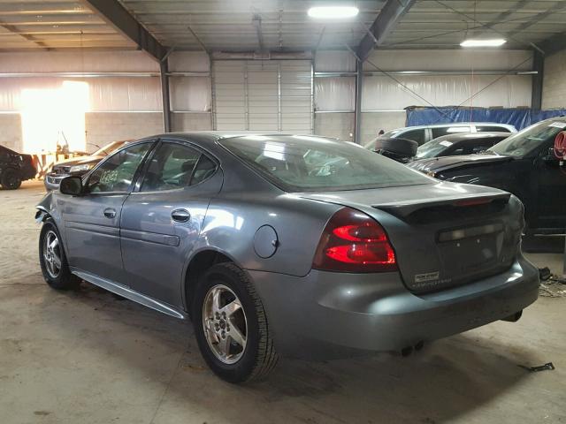 2G2WS522741333536 - 2004 PONTIAC GRAND PRIX GRAY photo 3