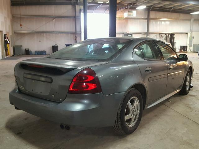 2G2WS522741333536 - 2004 PONTIAC GRAND PRIX GRAY photo 4