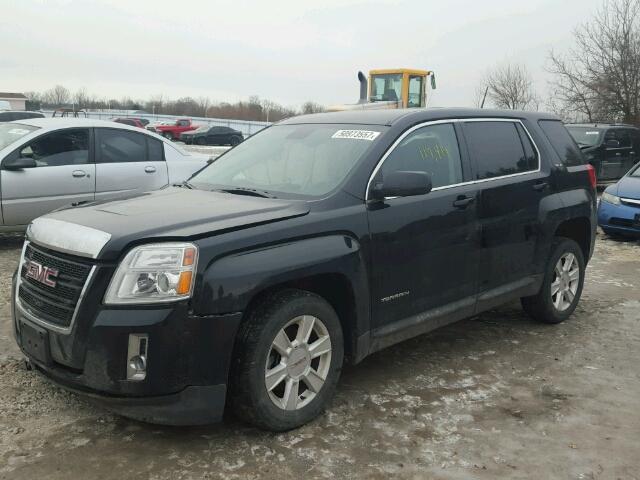 2GKALMEK4D6302681 - 2013 GMC TERRAIN SL GRAY photo 2