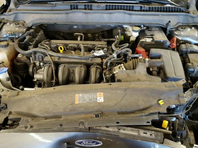 1FA6P0H74G5134746 - 2016 FORD FUSION SE GRAY photo 7