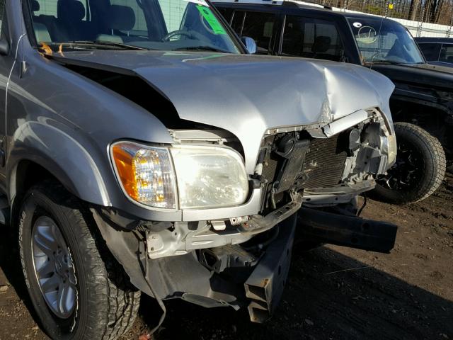 5TBET34186S508426 - 2006 TOYOTA TUNDRA DOU SILVER photo 9