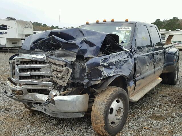 1FTWW33P47EA29873 - 2007 FORD F350 SUPER BLACK photo 2