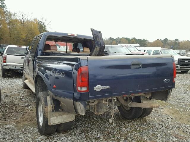 1FTWW33P47EA29873 - 2007 FORD F350 SUPER BLACK photo 3