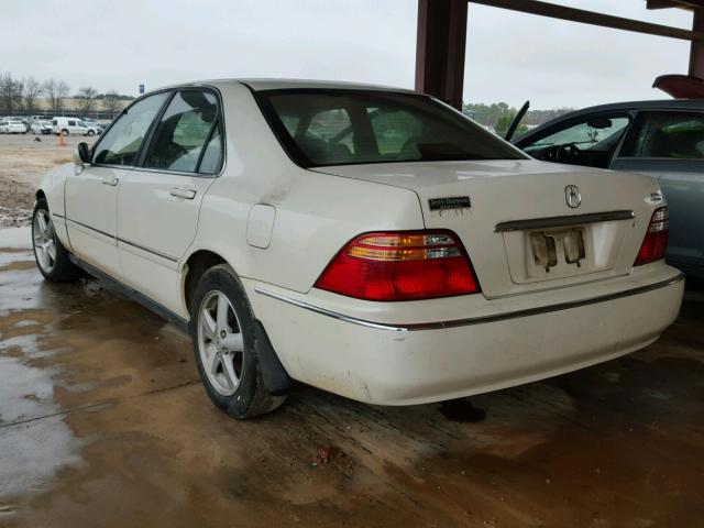 JH4KA9650XC012069 - 1999 ACURA 3.5RL WHITE photo 3