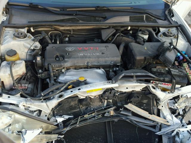 4T1BE32K05U567508 - 2005 TOYOTA CAMRY LE WHITE photo 7