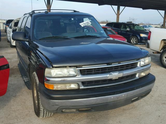 3GNEC16ZX4G194702 - 2004 CHEVROLET SUBURBAN C BLACK photo 1