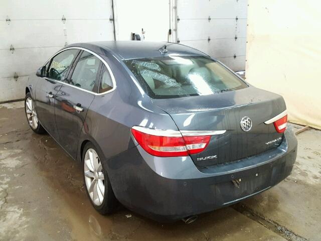 1G4PR5SK1D4150810 - 2013 BUICK VERANO CON GRAY photo 3