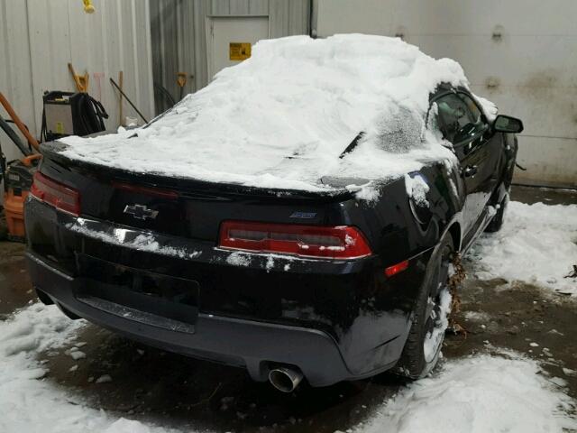 2G1FS1EW4E9324534 - 2014 CHEVROLET CAMARO SS Negro foto 4