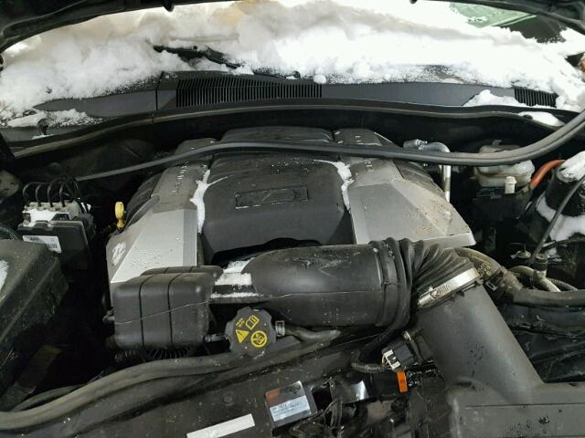 2G1FS1EW4E9324534 - 2014 CHEVROLET CAMARO SS Negro foto 7