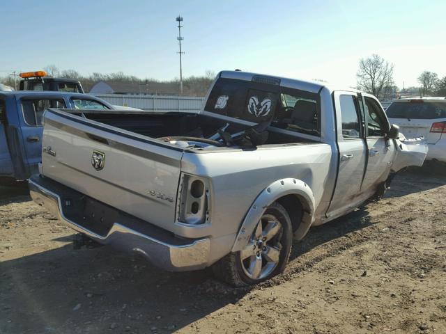 1C6RR7GT2FS605647 - 2015 RAM 1500 SLT SILVER photo 4