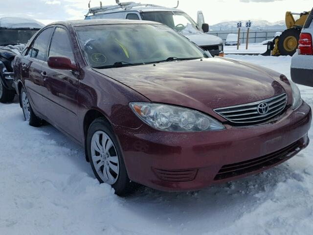 4T1BF30K85U083229 - 2005 TOYOTA CAMRY LE RED photo 1