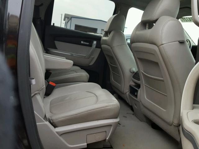 1GKER23718J138866 - 2008 GMC ACADIA SLT შავი ფოტო 6