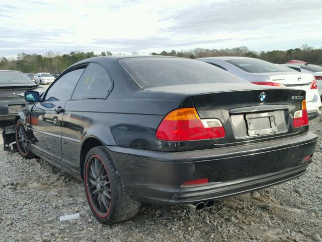 WBABN53413JU29133 - 2003 BMW 330 CI BLACK photo 3