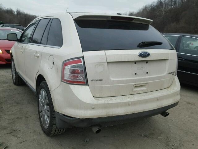 2FMDK49C08BA37541 - 2008 FORD EDGE LIMIT CREAM photo 3