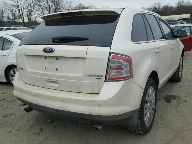 2FMDK49C08BA37541 - 2008 FORD EDGE LIMIT CREAM photo 4