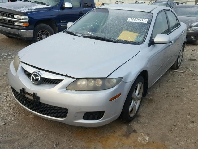 1YVHP80D465M37201 - 2006 MAZDA 6 S GRAY photo 2