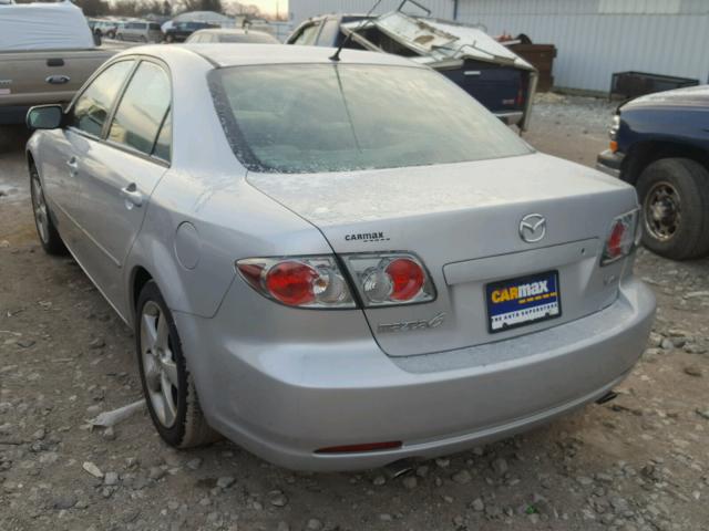 1YVHP80D465M37201 - 2006 MAZDA 6 S GRAY photo 3