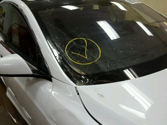 5YJSA1CPXDFP26198 - 2013 TESLA MODEL S WHITE photo 9