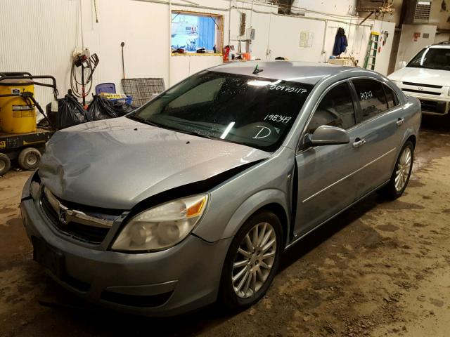 1G8ZV57748F198349 - 2008 SATURN AURA XR SILVER photo 2