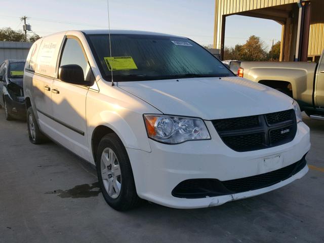 2C4RRGAG3DR649479 - 2013 RAM TRADESMAN WHITE photo 1