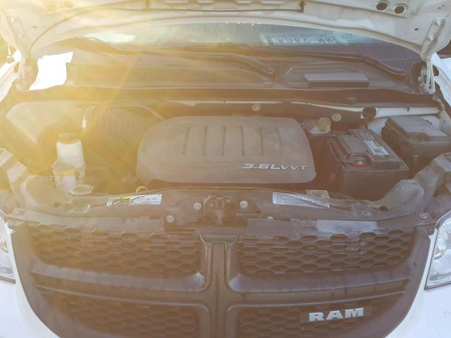 2C4RRGAG3DR649479 - 2013 RAM TRADESMAN WHITE photo 7