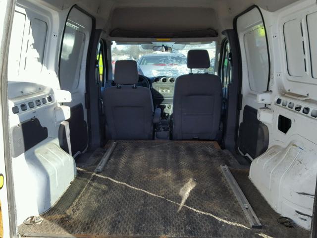 NM0LS7DN2AT022634 - 2010 FORD TRANSIT CO WHITE photo 6