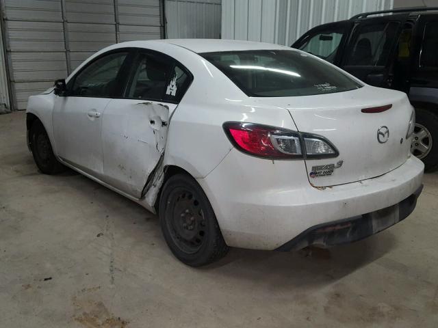 JM1BL1UF5B1489982 - 2011 MAZDA 3 I WHITE photo 3