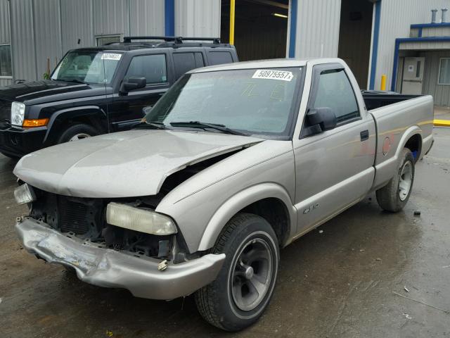 1GCCS1448YK142560 - 2000 CHEVROLET S TRUCK S1 TAN photo 2