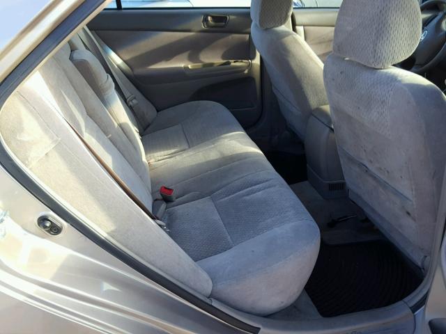 4T1BE32K32U036850 - 2002 TOYOTA CAMRY LE ყავისფერი ფოტო 6