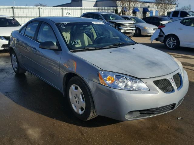 1G2ZF58B474191230 - 2007 PONTIAC G6 VALUE L BLUE photo 1