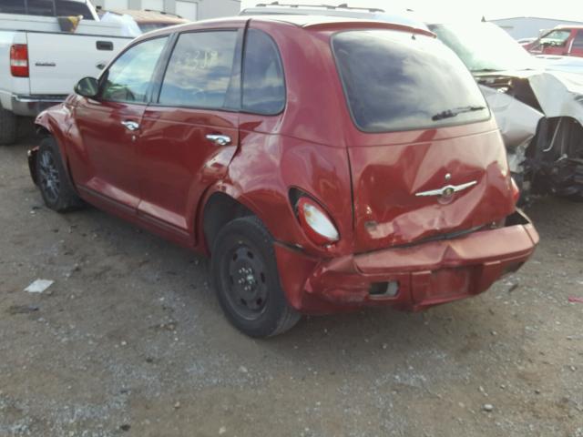 3A4FY58B76T342153 - 2006 CHRYSLER PT CRUISER RED photo 3