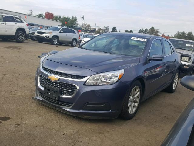 1G11C5SL8EF244198 - 2014 CHEVROLET MALIBU 1LT BLUE photo 2