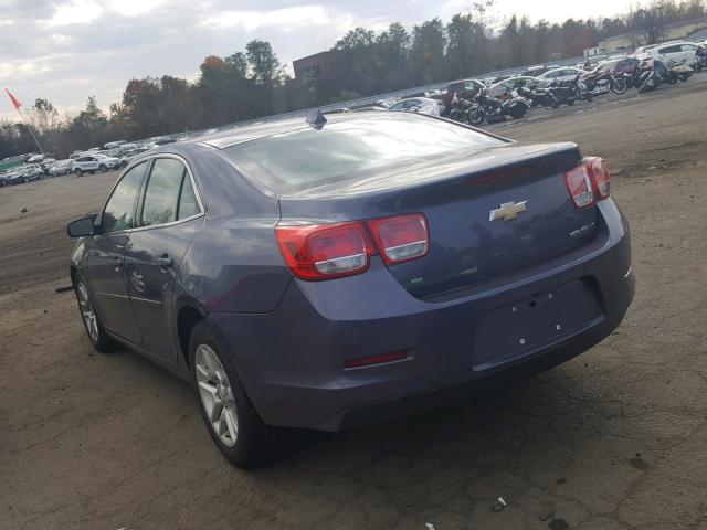 1G11C5SL8EF244198 - 2014 CHEVROLET MALIBU 1LT BLUE photo 3