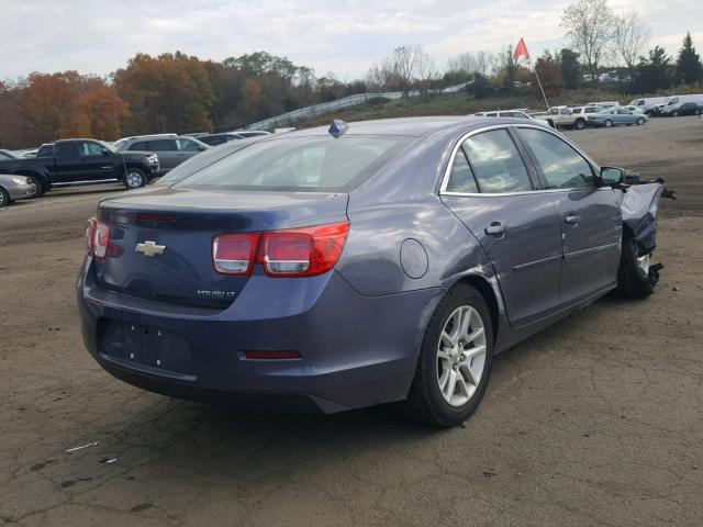 1G11C5SL8EF244198 - 2014 CHEVROLET MALIBU 1LT BLUE photo 4