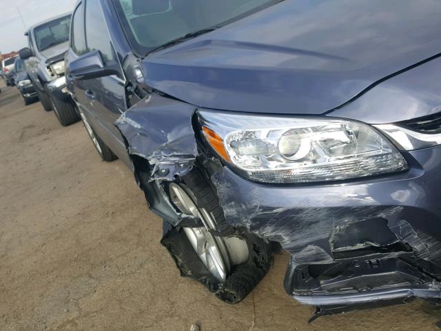 1G11C5SL8EF244198 - 2014 CHEVROLET MALIBU 1LT BLUE photo 9