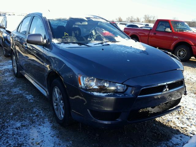 JA32U2FU5BU010679 - 2011 MITSUBISHI LANCER ES/ GRAY photo 1