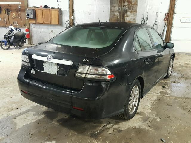 YS3FB49Y791008925 - 2009 SAAB 9-3 2.0T BLACK photo 4