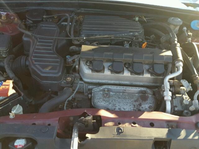 2HGES26715H609098 - 2005 HONDA CIVIC EX 橙色 照片 7