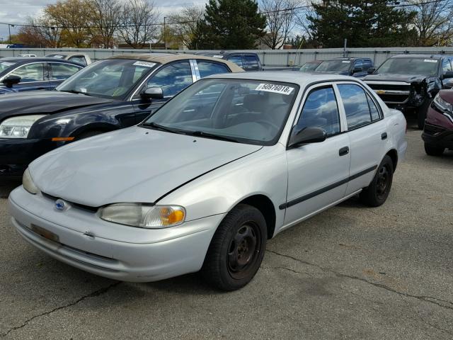 1Y1SK52821Z435694 - 2001 CHEVROLET GEO PRIZM 灰色 照片 2