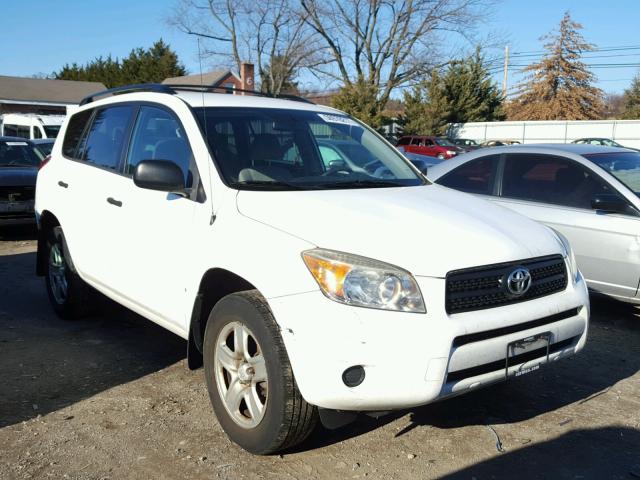 JTMZD33V666013930 - 2006 TOYOTA RAV4 WHITE photo 1