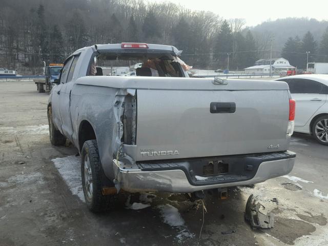 5TFUW5F13CX248767 - 2012 TOYOTA TUNDRA DOU SILVER photo 3