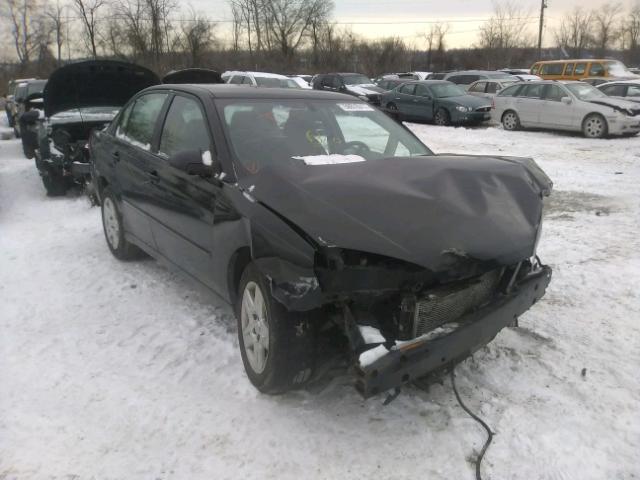 1G1ZT58F17F295873 - 2007 CHEVROLET MALIBU LT BLACK photo 1