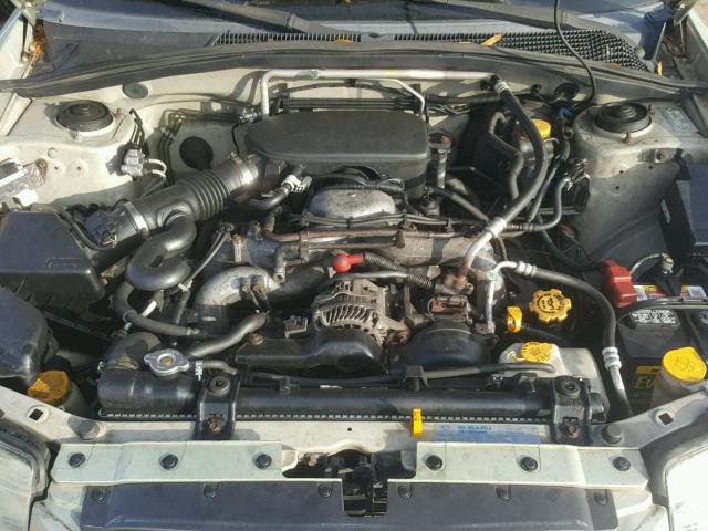 JF1SG636X7H717269 - 2007 SUBARU FORESTER 2 CREAM photo 7