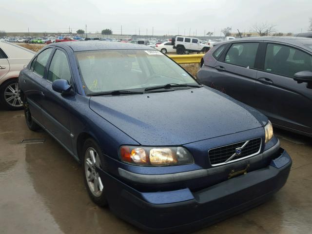 YV1RS58D122112216 - 2002 VOLVO S60 2.4T BLUE photo 1