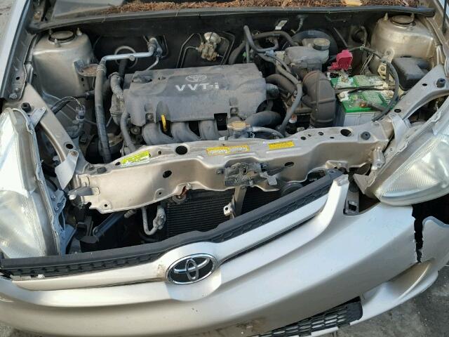 JTDAT123850364098 - 2005 TOYOTA ECHO GOLD photo 7