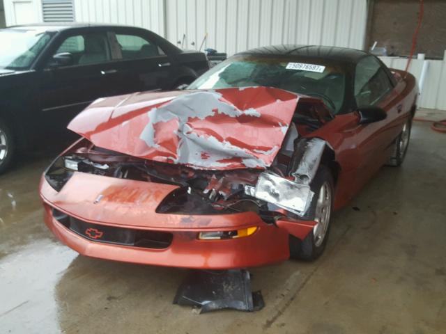 2G1FP22K5V2111304 - 1997 CHEVROLET CAMARO BAS 橙色 照片 2