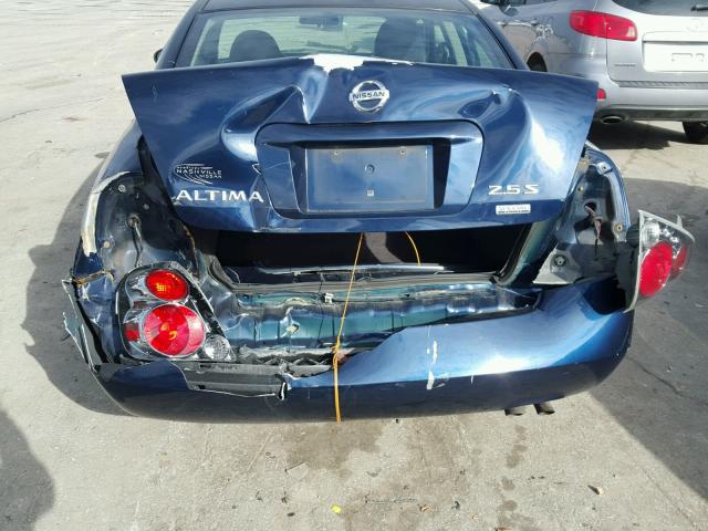 1N4AL11D46C235968 - 2006 NISSAN ALTIMA S BLUE photo 9